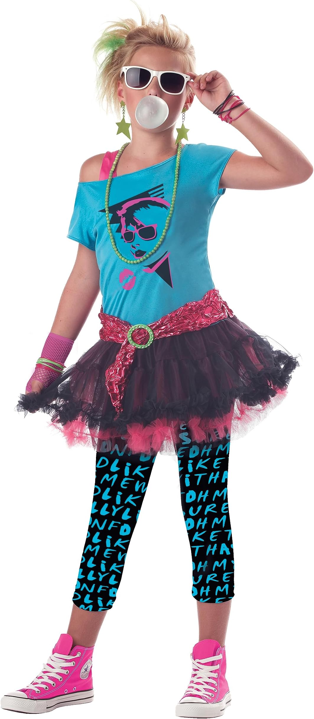 80's Valley Girl Child Costume