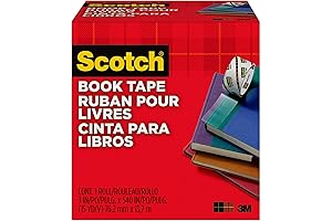 Scotch Book Tape 1.5 Inch - A Comprehensive Solution for Your Binding,...