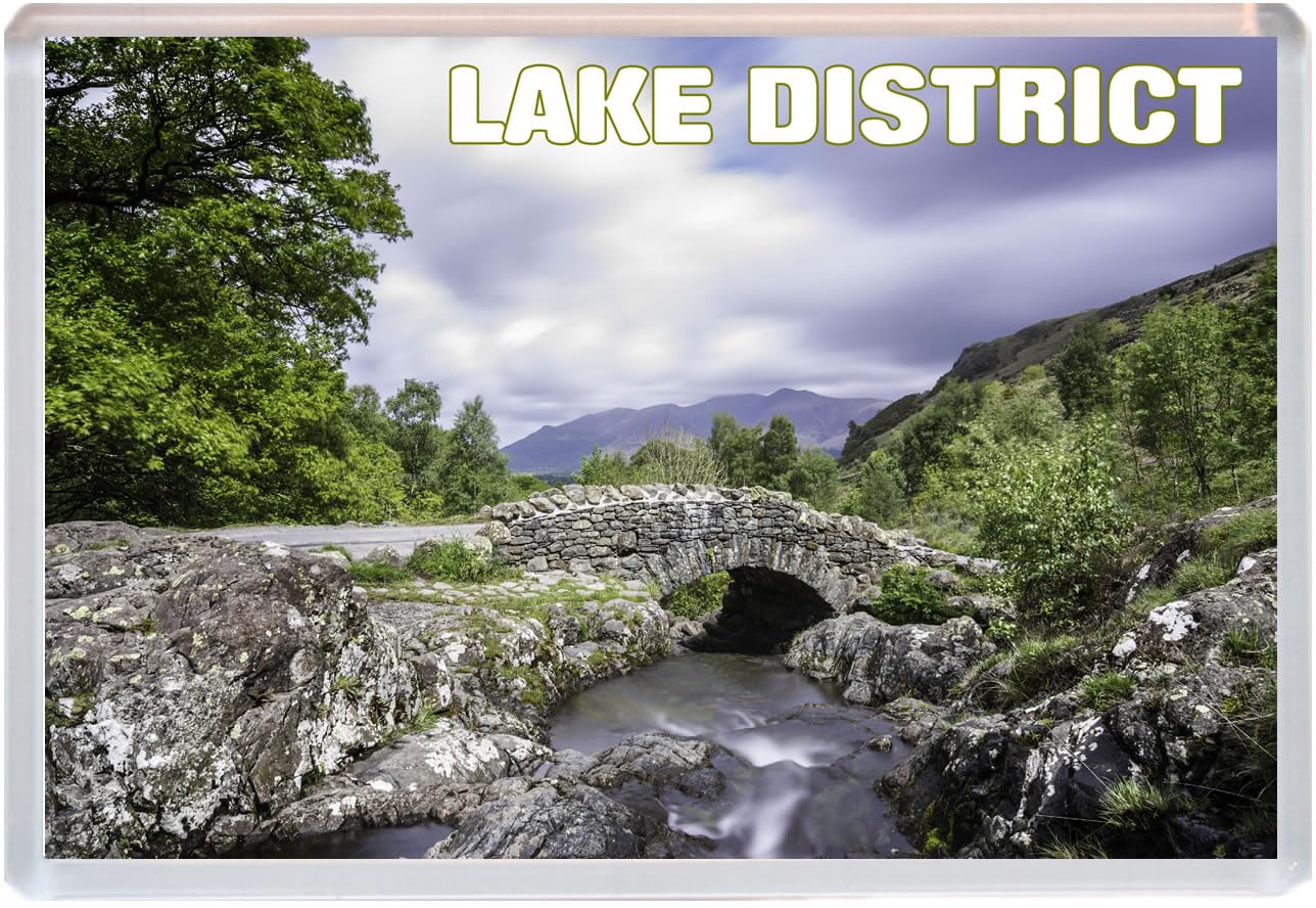 Baked Bean Store Multicolor Lake District - Cumbria - Jumbo Fridge Magnet 96 X 67Mm Bbsfhm1540