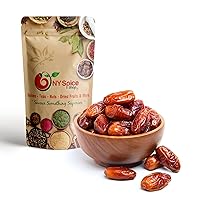 Vista 6 de NY Spice Shop Dátiles de azufaifo - 1 libra de fruta seca de azufaifo 100% natural - Dátiles secos de azufaifo rojo fresco - Dátiles secos