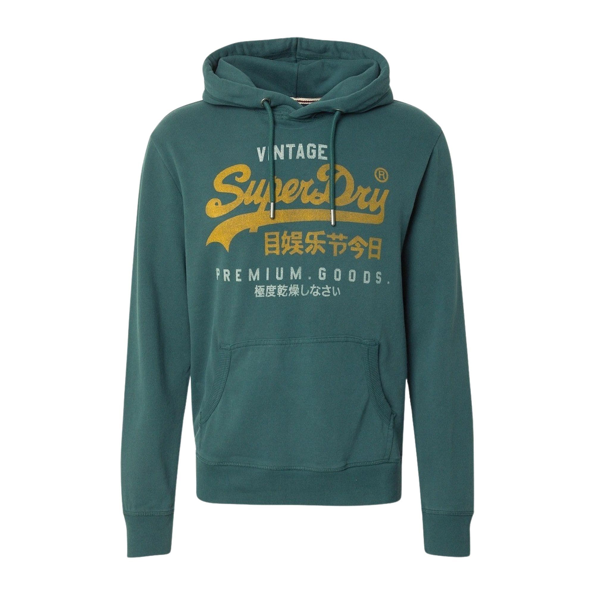 Superdry Vl Duo Classic Hoodie S Green