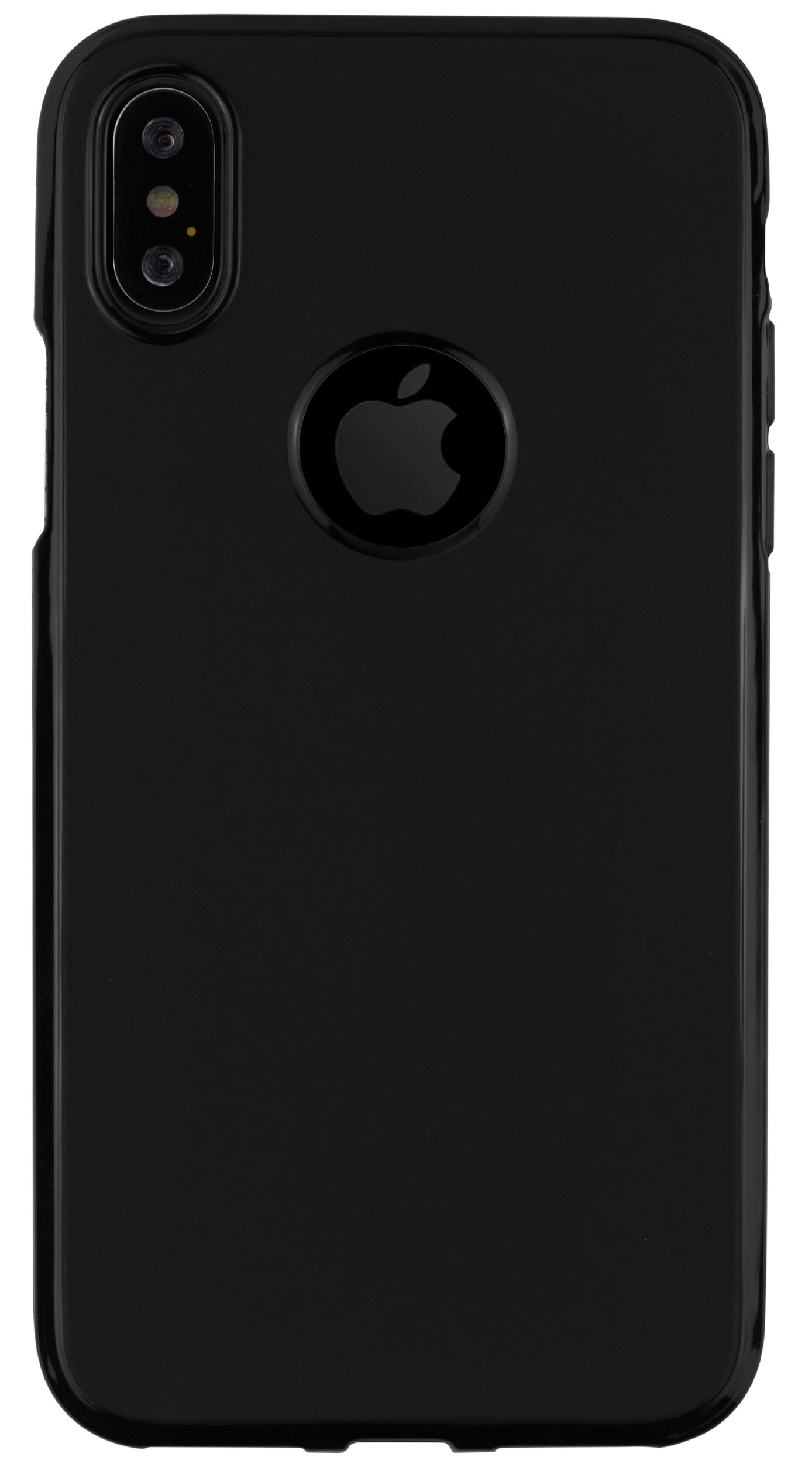 Mumbi Double GRIP Custodia Per IPhone XS Max - Cover In TPU Nero Con Lati Rinforzati Antiscivolo - 2