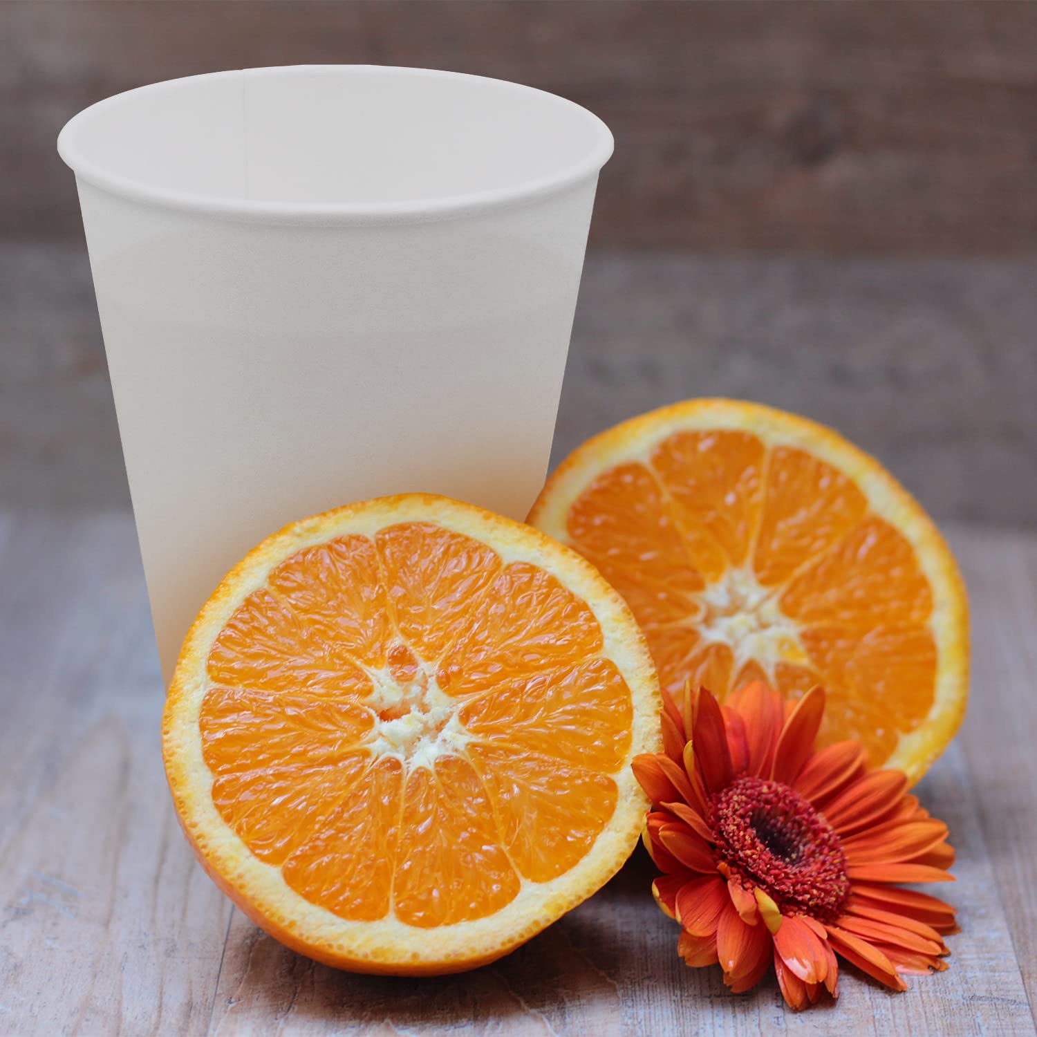 Image secondaire de Ökolution Lot de 25 Gobelets en Carton Blanc - 250 ml - Écologiques et Durables