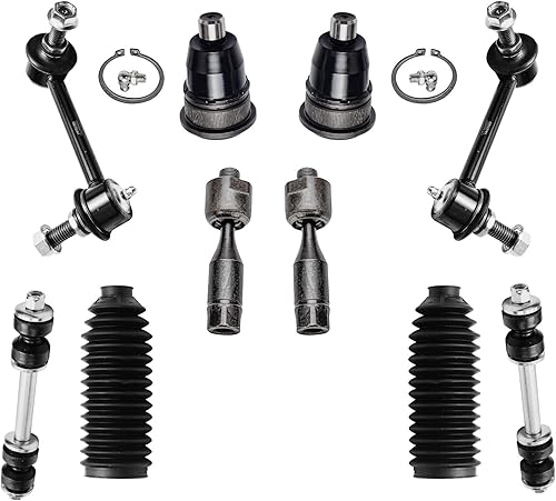 Miniatura 135 de Detroit Axle - 4WD Front End 14pc Kit de suspensión para Ford F-150 F-250 Expedition Navigator, 2 brazos de control superior 2 rótulas inferiores 2