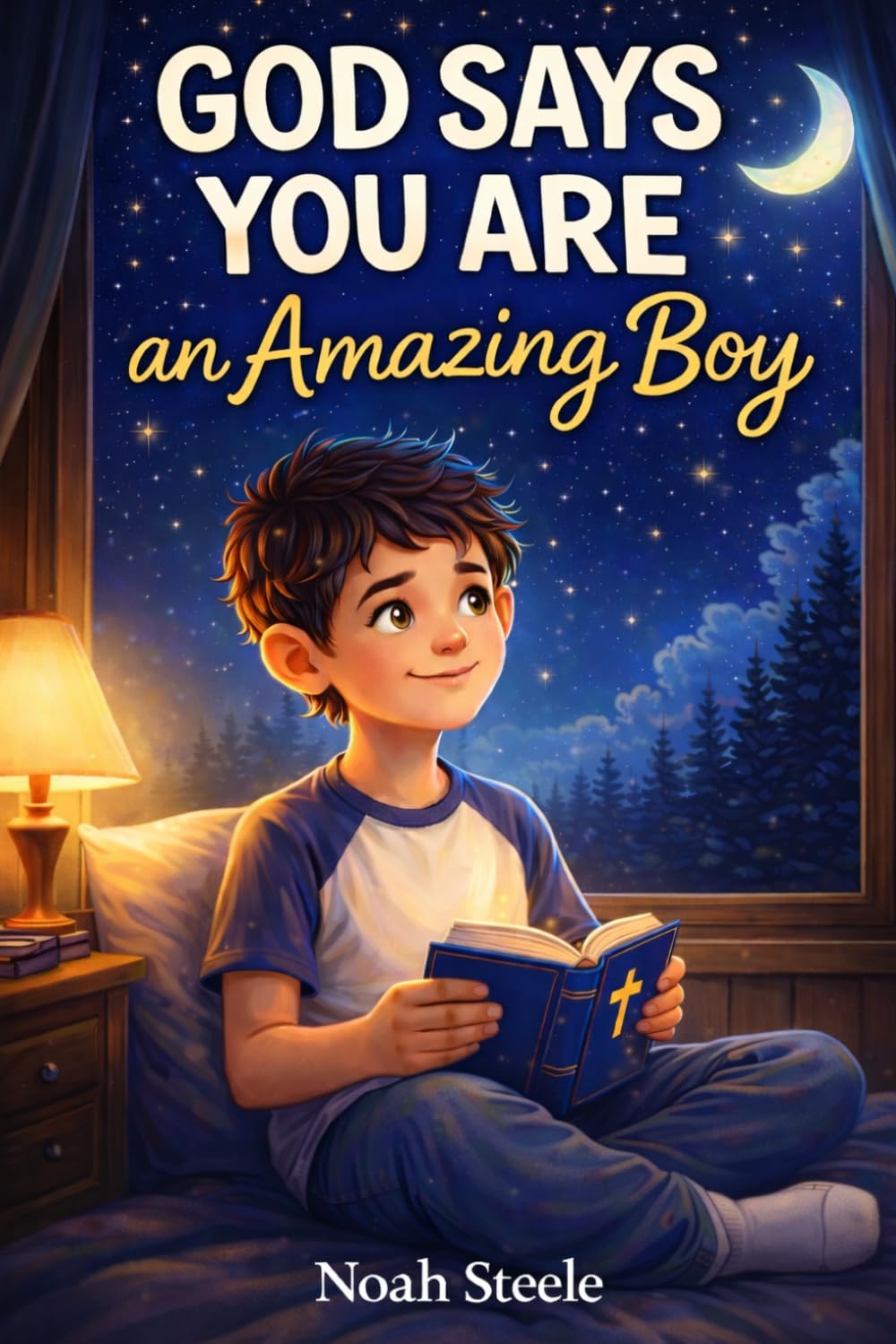 God Says You Are An Amazing Boy: An Inspiring Christian Book for Kids to Build Faith, Confidence, and Courage