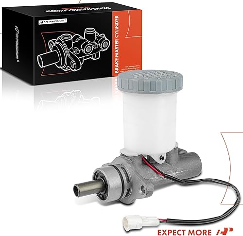 Miniatura 8 de A-Premium Cilindro maestro de freno con depósito y tapa compatible con vehículos Suzuki - Esteem 1995-2002, Samurai 1989-1995 - Reemplazar OEM #