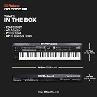 Vista 7 de Roland Piano digital para escenario Premium RD-2000 EX