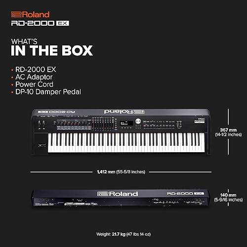 Miniatura 7 de Roland Piano digital para escenario Premium RD-2000 EX