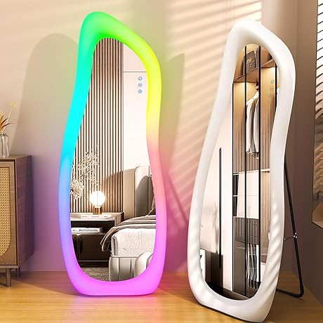 63" x 23.6" LED Full Body Mirror with Lights