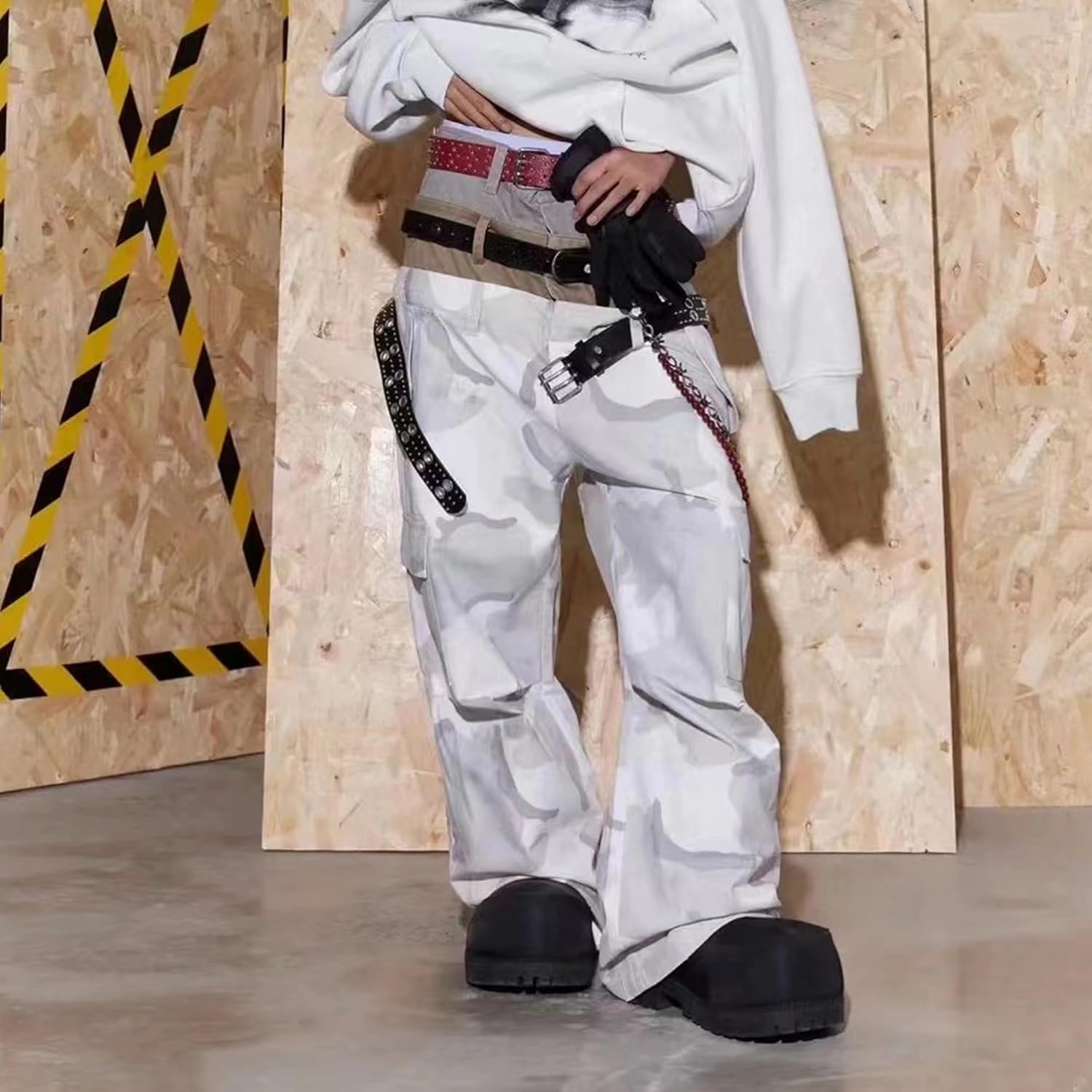 Fur Tall Winter Platform Boots Snow Boots for Women with Suede Slip On Non Slip Chunky Sole and Knee High Faux Fuzzy Lining - Image 3