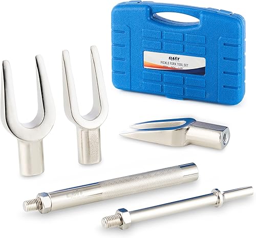 Orion Motor Tech Juego de herramientas de horquilla para pepinillos, 5 herramientas separadoras de rótulas, herramienta de extracción de barra de