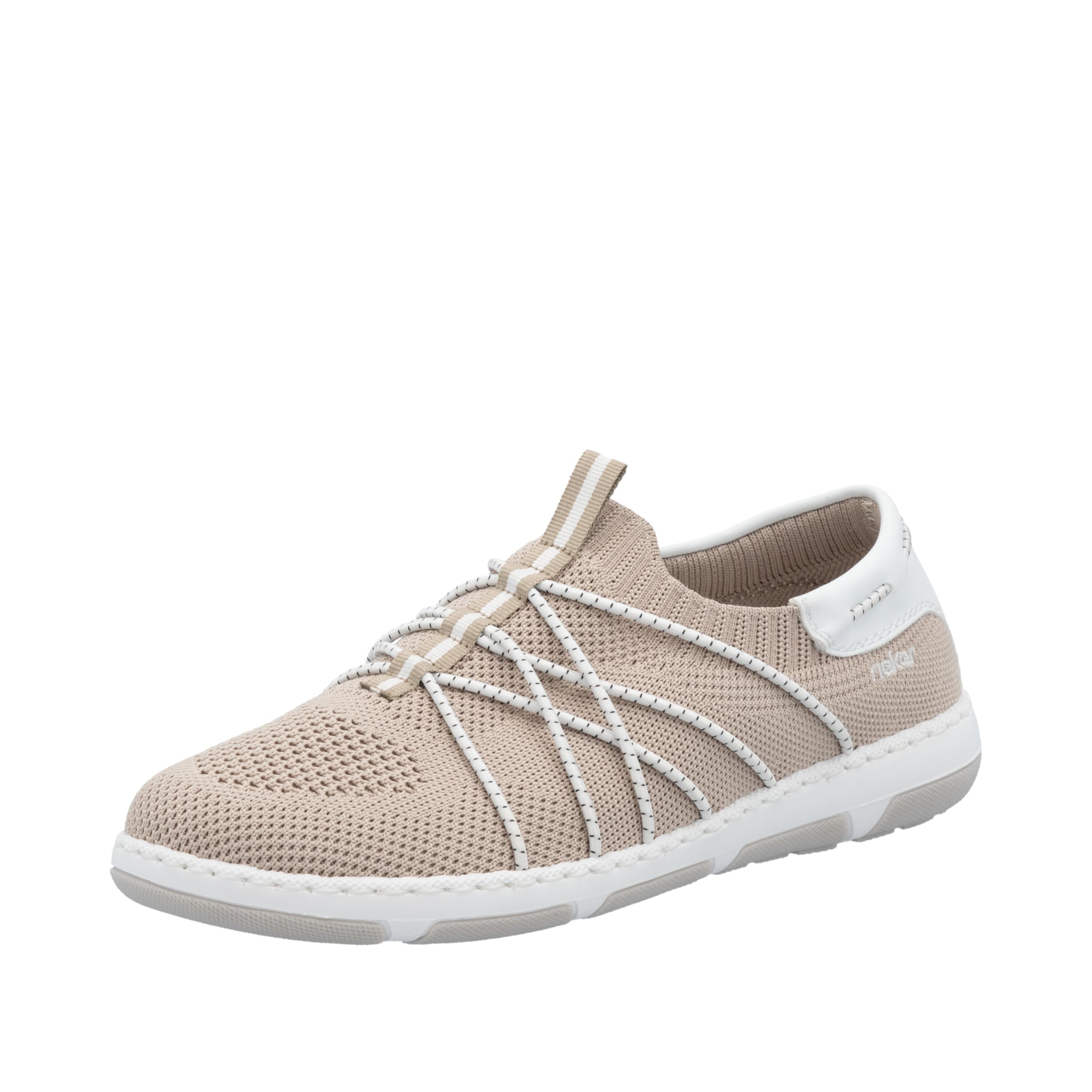 Rieker Women's 42450 Slippers, Beige, 4 UK