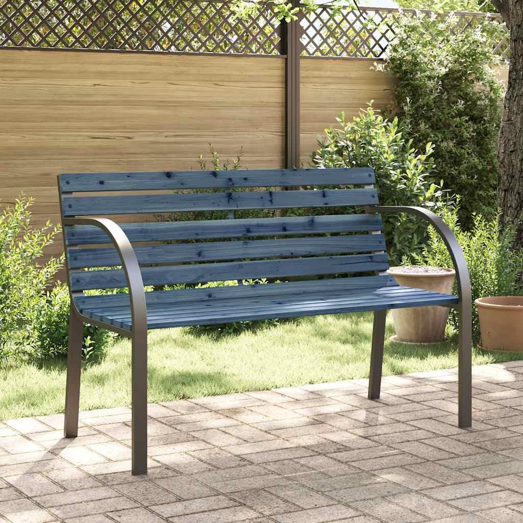 Banc de jardin pour enfants 81 cm en bois de sapin chinois gris