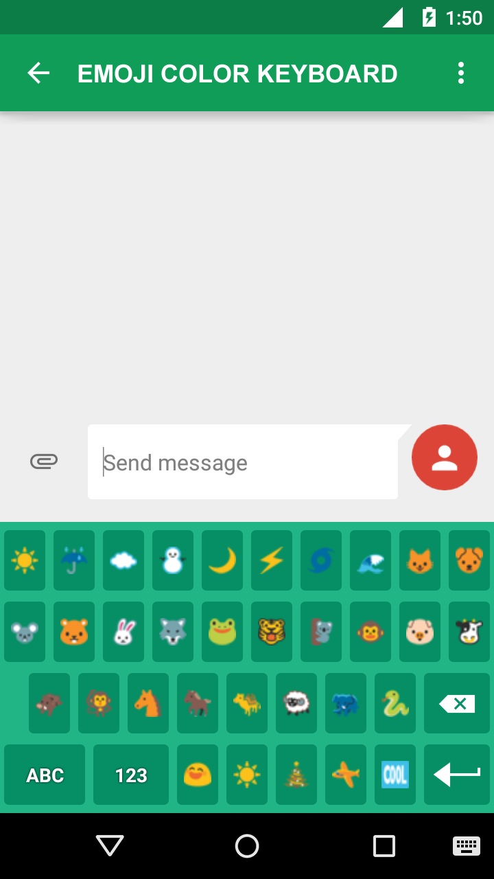 Emoji Color Keyboard for Android