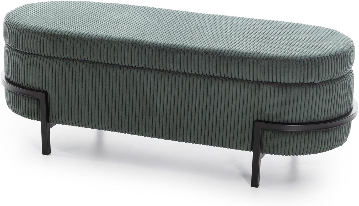 Amazon.com: Modern Ottoman Storage Benchs with Seating, 43'' Large ...