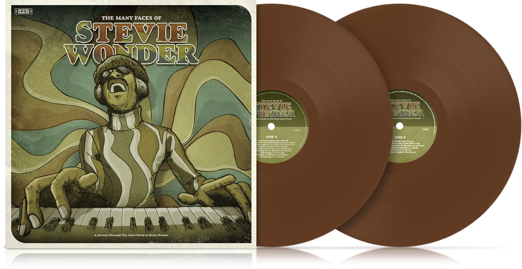 WONDER, Stevie/VARIOUS - The Many Faces Of Stevie Wonder - Vinyl (2xLP)