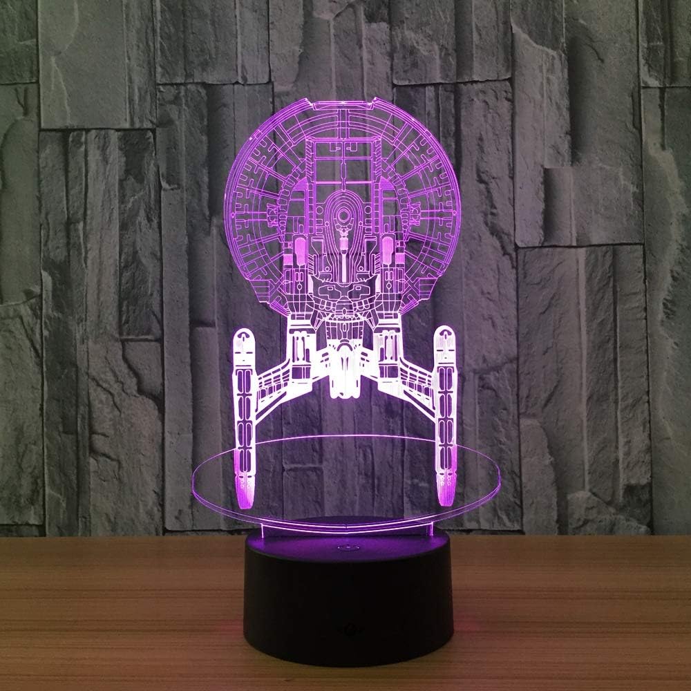 Lámpara de noche 3D Juguetes para niños, Novedad Usb Mini Mesa con
