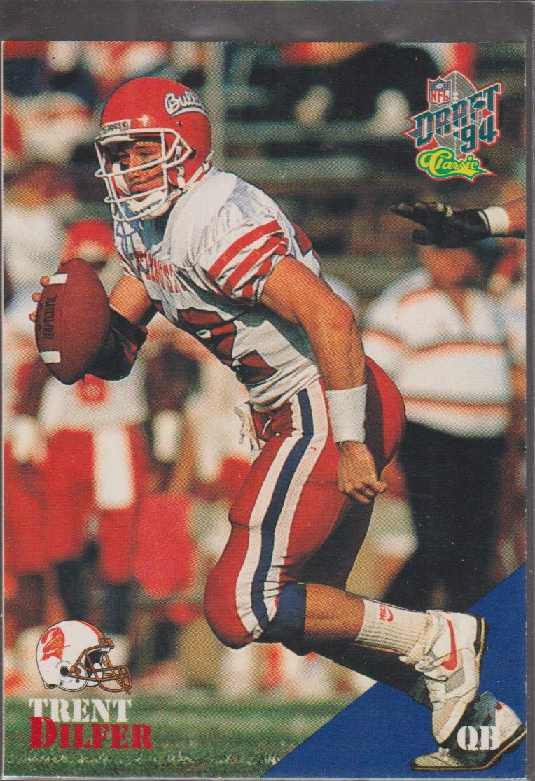 Amazon.com: 1994 Classic Trent Dilfer Buccaneers Rookie Football