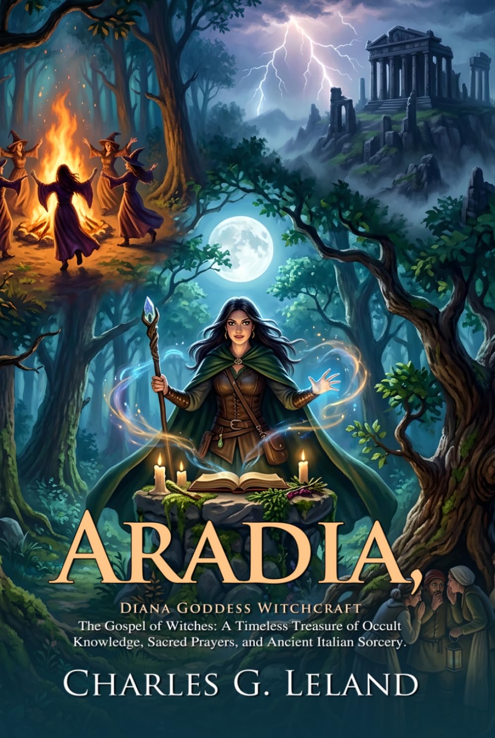 Aradia: The Gospel of the Witches and Ancient Italian Sorcery: Fully Illustrated Edition with Author Biography and Commentary