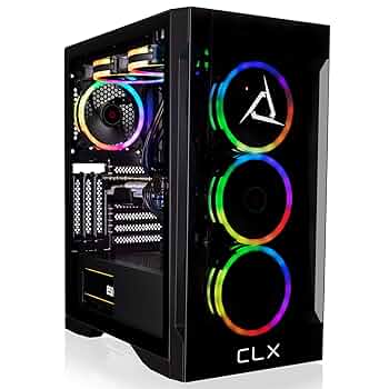 Amazon.com: CLX Set Gaming PC - AMD Ryzen 7 9700X 3.8GHz