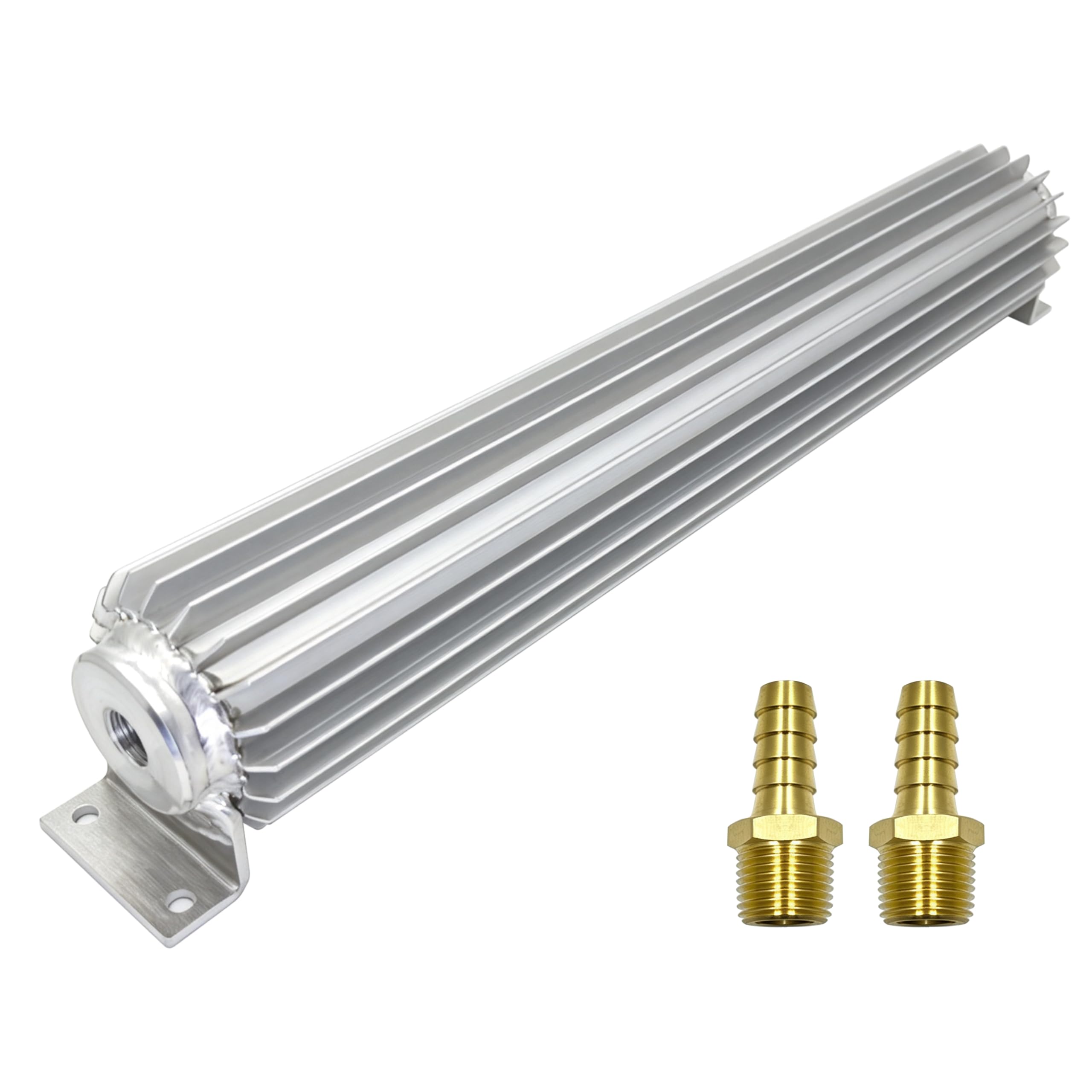 18" Single Pass Aluminum Finned Transmission Oil Coolers