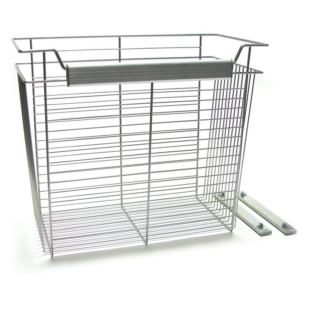 John Louis Home JLH-734 Wire Basket, 24-Inch Wide by 12-Inch Depth by 20-Inch Height