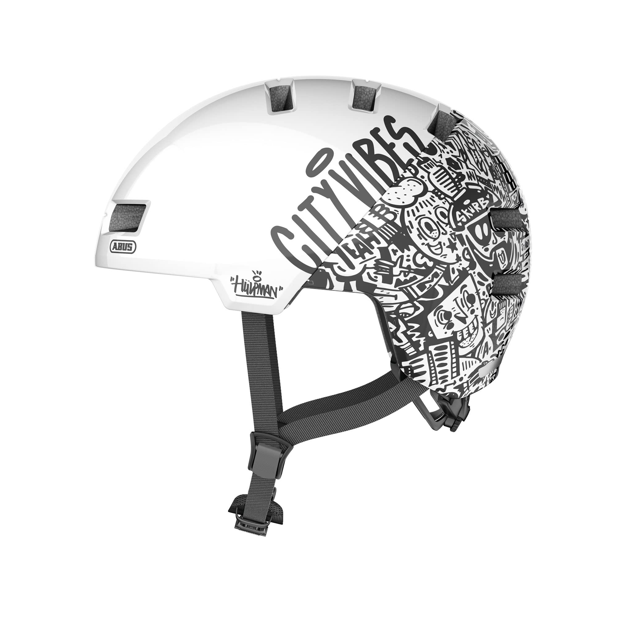 ABUS city helmet Skurb ACE - Stylish bike helmet for everyday use, skating, BMX riding or longboarding — image 1