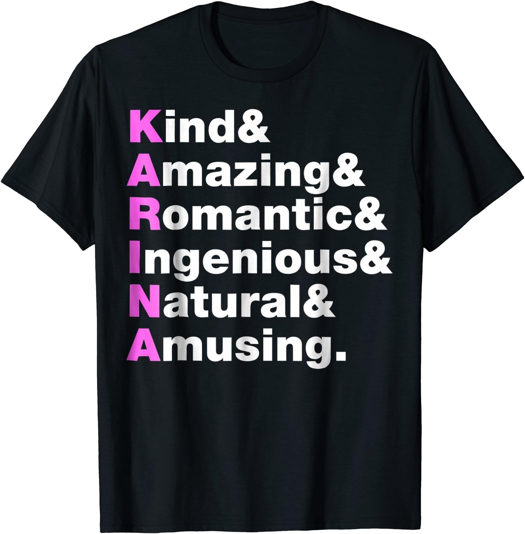 Karina Name Gift - Personalized Karina T-Shirt