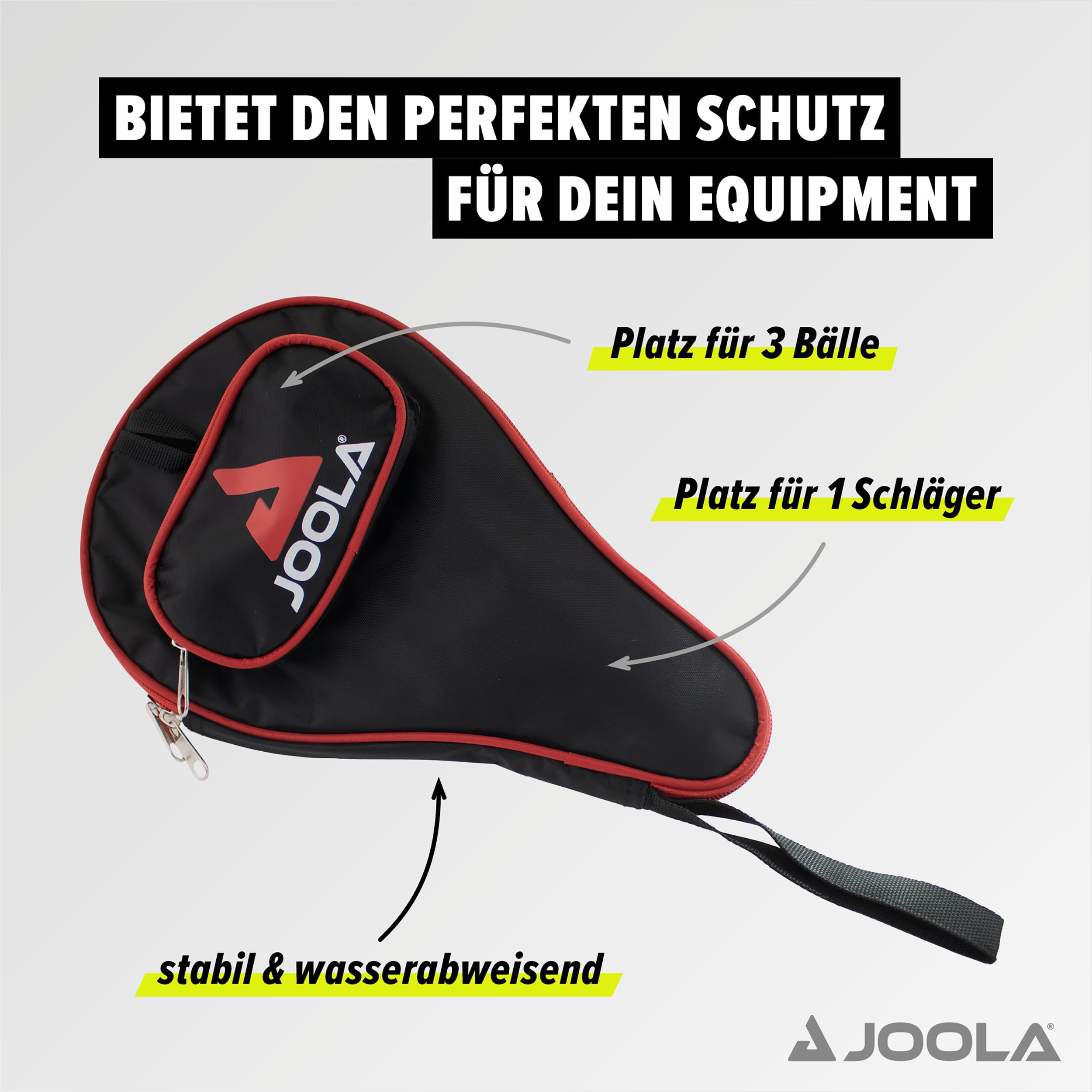 JOOLA POCKET Housse pour raquette de tennis de table