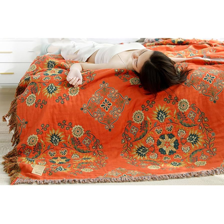 モノグラム ベージュ 毛布 Amazon｜SCTX シングル 夏用 オレンジ 洗える 夏毛布