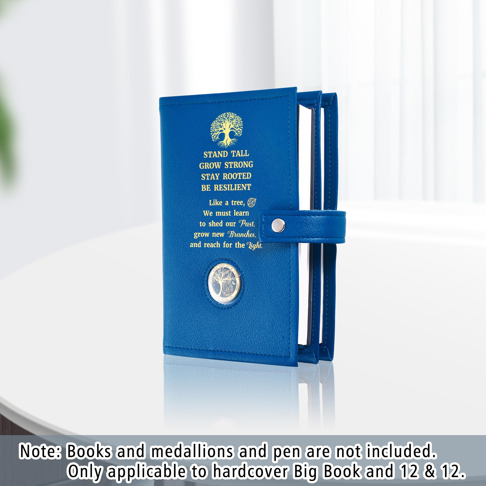 LParkin Double AA Big Book Cover with Coin Holder - Image 2
