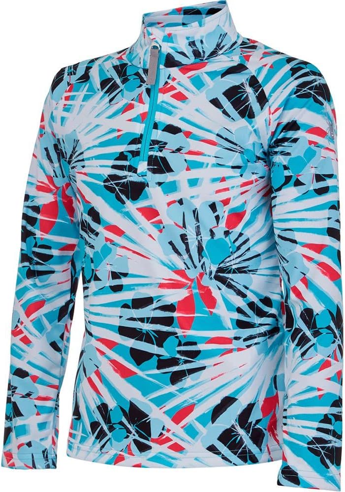Spyder Big Girls Surface Half Zip T-Neck