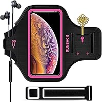 Vista 9 de Brazalete para iPhone 16 Pro Max/16 Plus/15 Pro Max/15 Plus/iPhone 14 Pro Max/14 Plus/13 Pro Max/12 Pro Max/11 Pro Max/Xs Max, banda de ejercicio