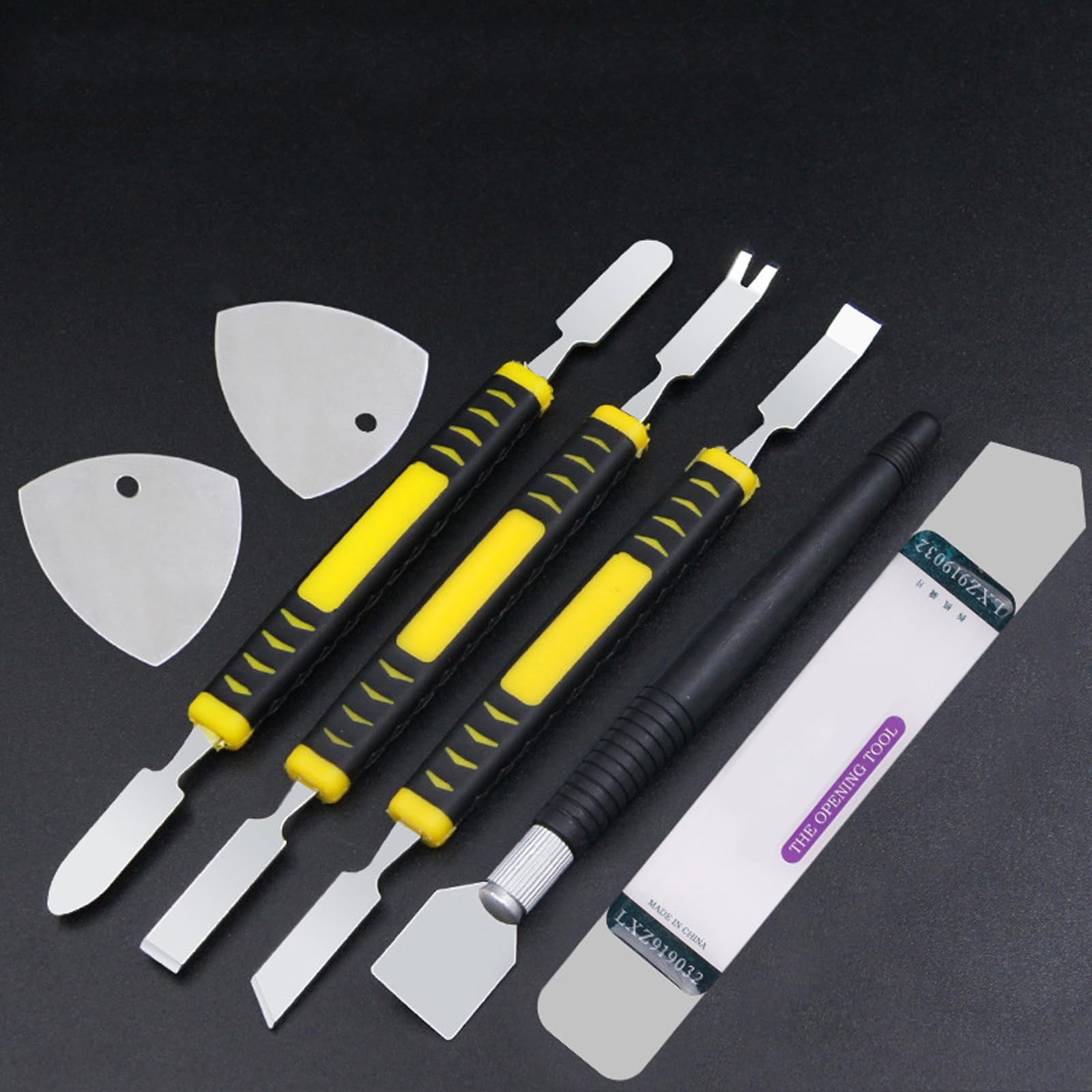 Kits de Metal Juego de Herramientas de reparación Desmontaje Palanca Raspador Herramienta de desmontaje Kits de Herramientas de reparación