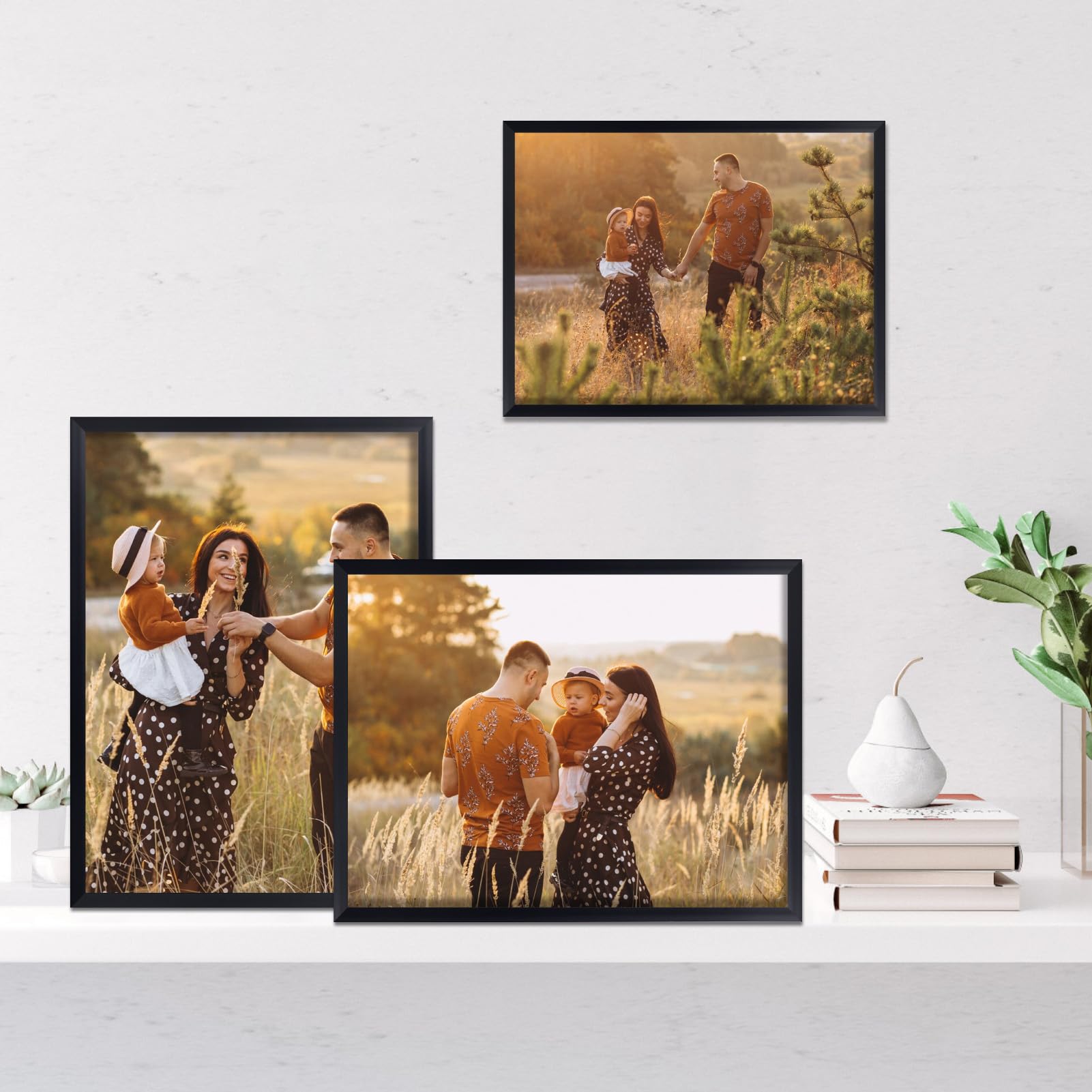ZBEIVAN Carta fotografica lucida, 28 x 43 cm, 50 fogli, 28 x 43 cm, carta fotografica per stampante a getto d'inchiostro, 200 g/m²