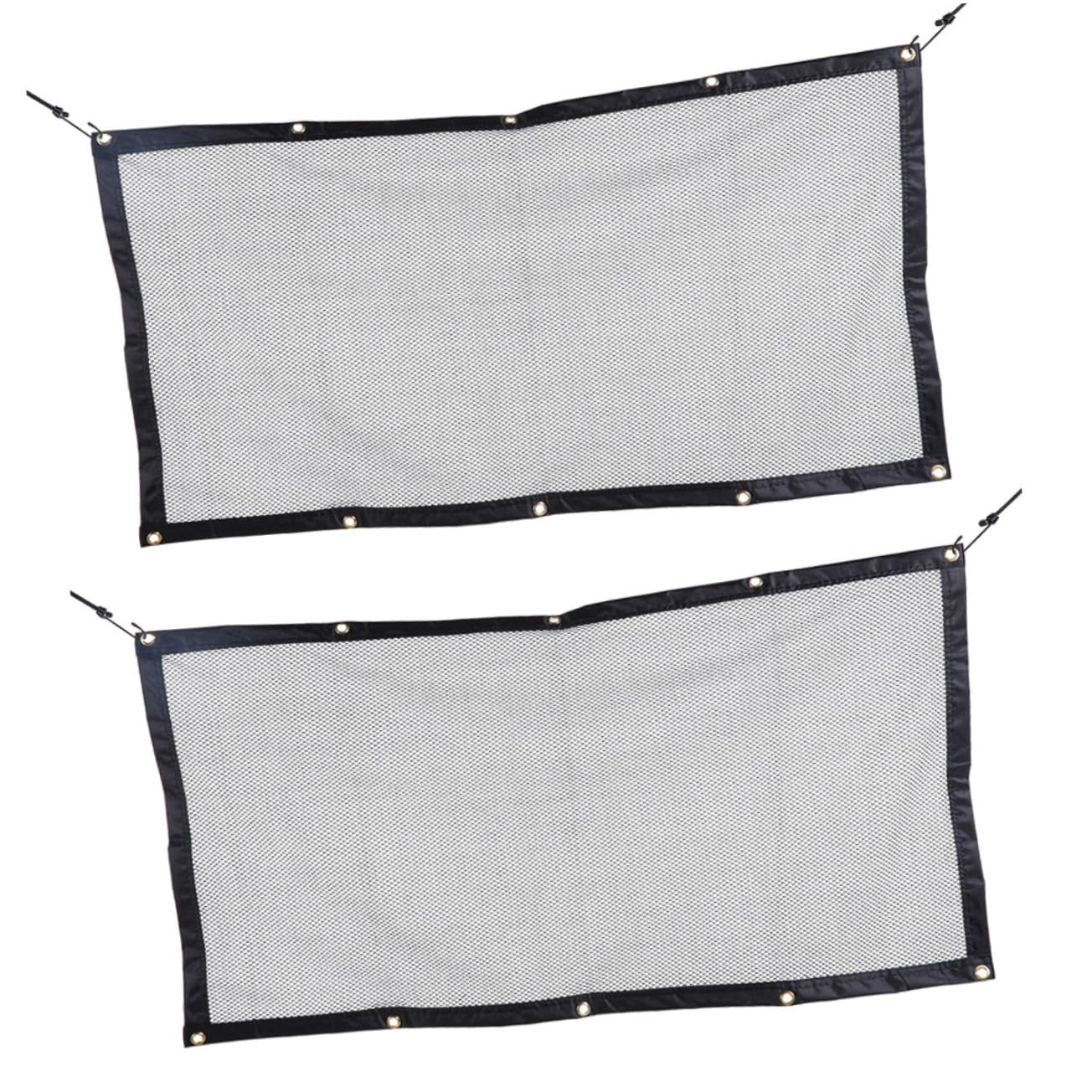 BESPORTBLE Dog Car Net Barrier Car Mesh Barrier Rear Isolation 115x60cm Easy Install