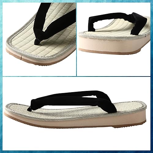 Miniatura 5 de Edoten Igusa Setta Japanese Tatami Zouri Sandalias