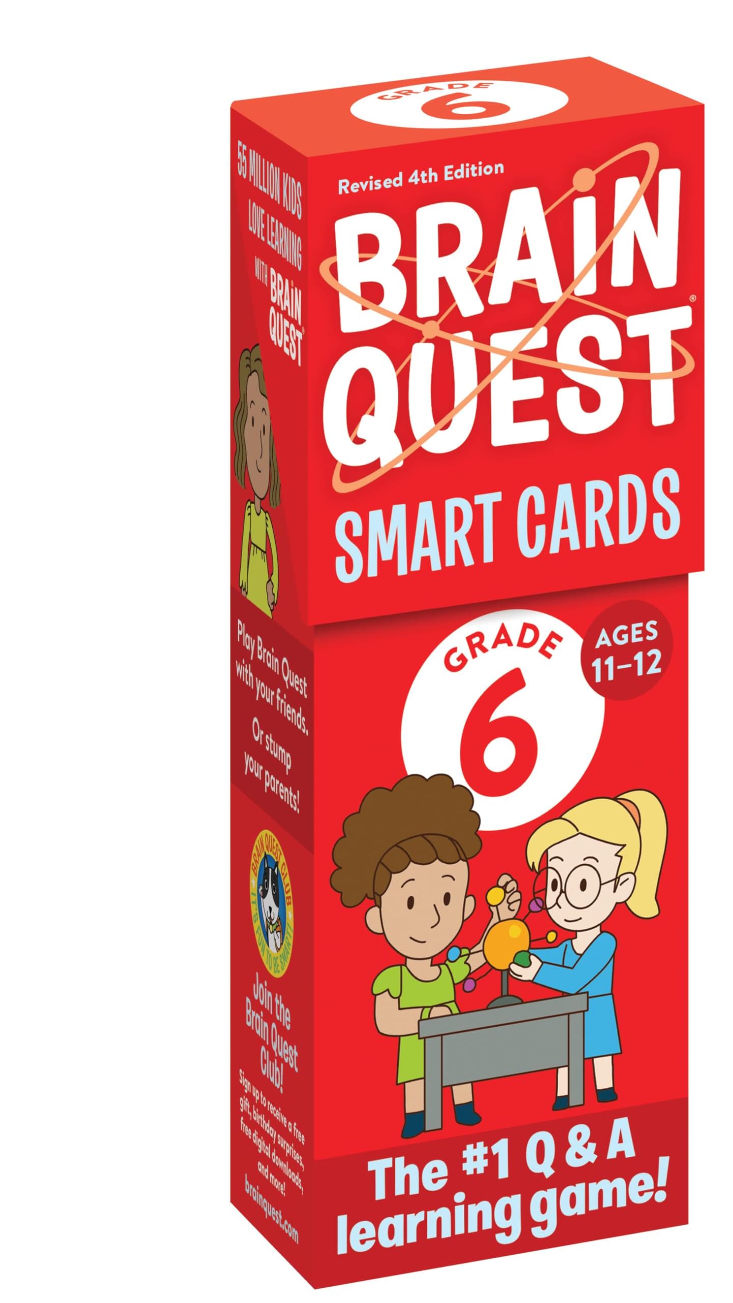 Brain Quest 6th Grade Smart Cards Revised 4th Edition