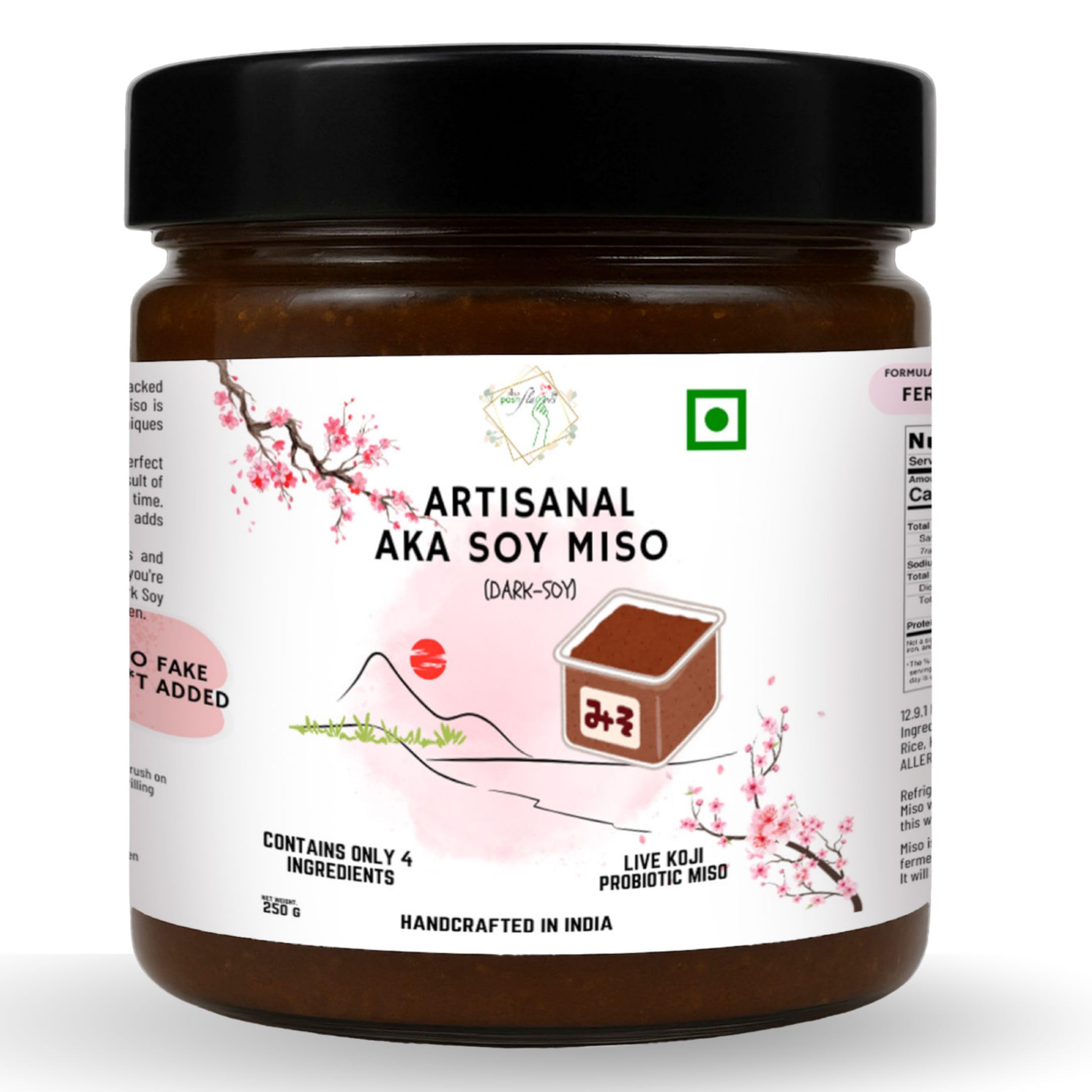 Alla's Posh Flavors Authentic Japanese Miso Paste | Formulated