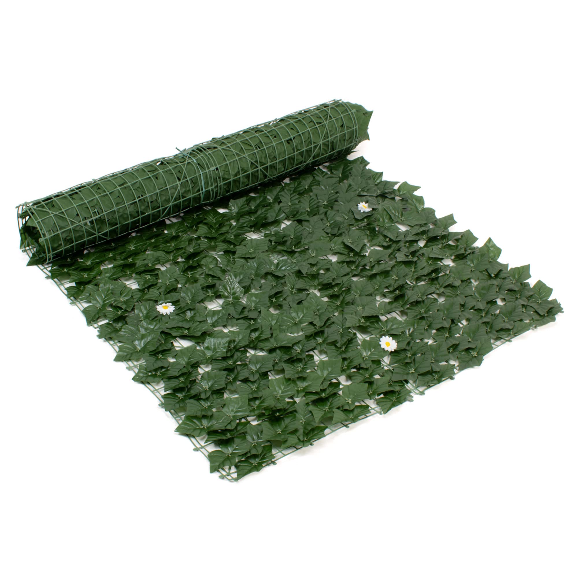 Seto Artificial Decorativo - Alto 1,5 x Largo 3 metros - Decoración para Interiores y Exteriores - Protección Visual Privacidad para Jardín, Balcón o Terraza