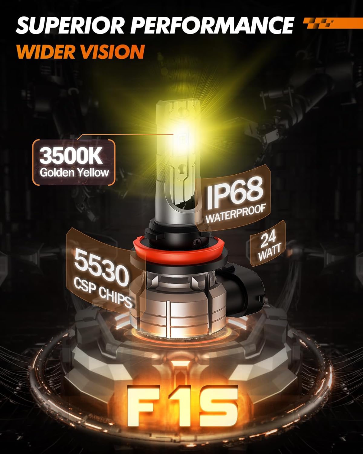 SEALIGHT Yellow Fog Light Bulb