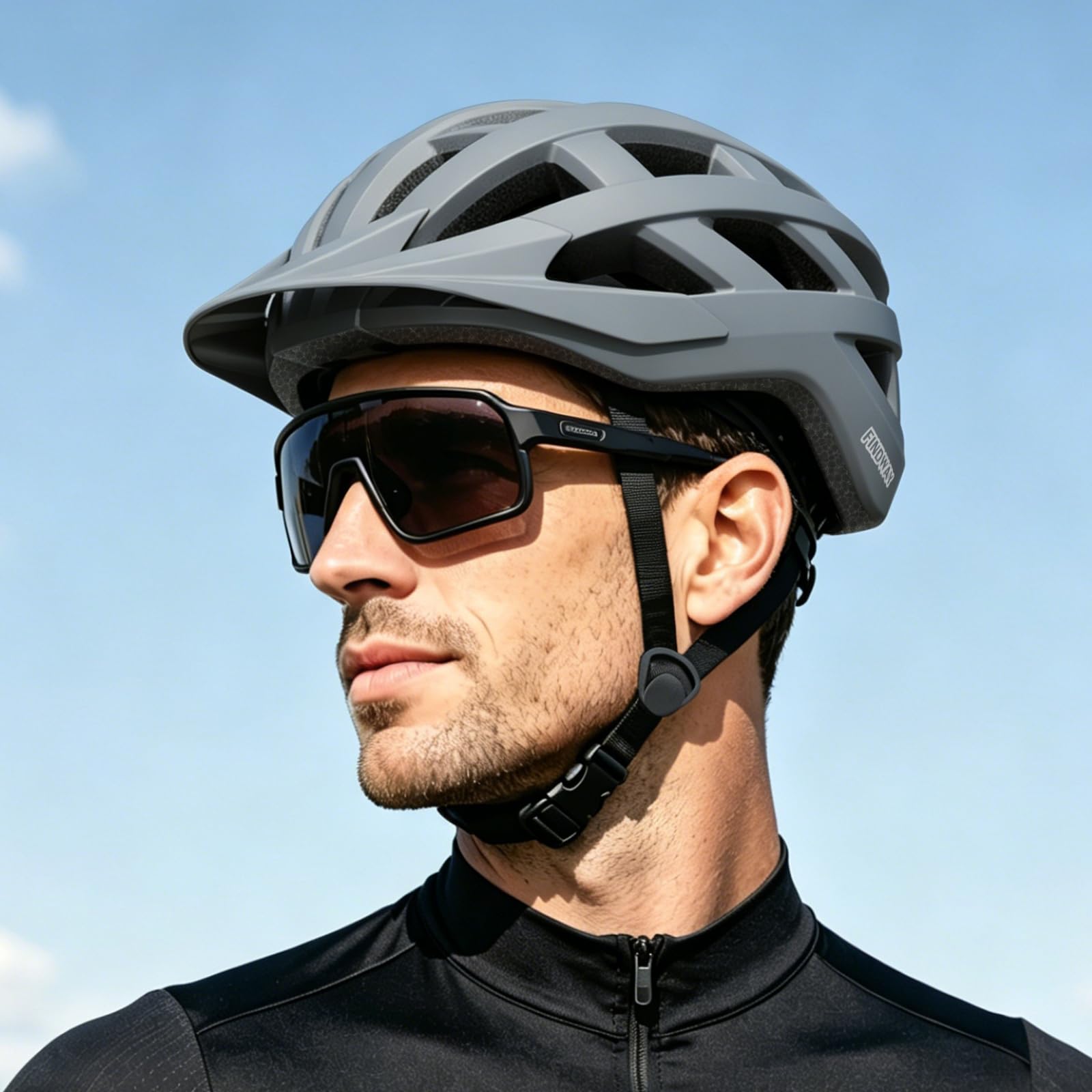 Findway Bike Helmet, Lightweight Breathable Cycling Helmet for Men & Women, Adjustable Fit Urban Commuter Helmet for Road & City Riding