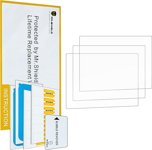 Miniatura 2 de Mr.Shield Paquete de 3 Protector de pantalla para Miyoo Mini V2 Premium Clear Protector de pantalla (material PET)