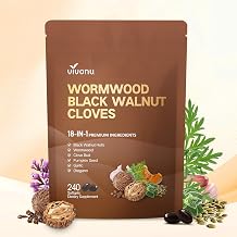 18-in-1 Black Walnut Wormwood Cleanse for Humans Softgels, 80 Day Supply
