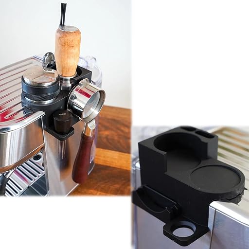 Compatible with Breville Bambino Plus Magnetic Storage Stand - 54mm Espresso Accessory Organizer for Tamper, Dosing Tool & Small Accessories Organization