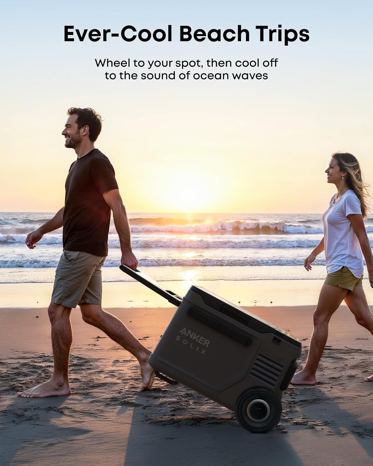 Anker SOLIX EverFrost 2 Beach Wheels