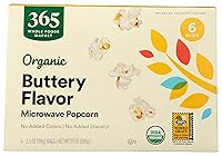 Vista 7 de 365 by Whole Foods Market, Popcorn Microwave Organic 3 unidades, 10.5 onzas