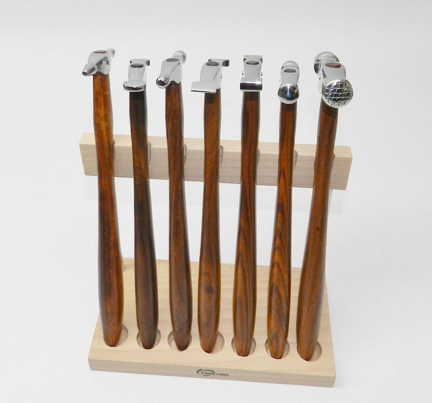 7 MINI TRUSTRIKE HAMMERS WITH STAND DESIGNING JEWELRY METALSMITH FORMING SHAPING