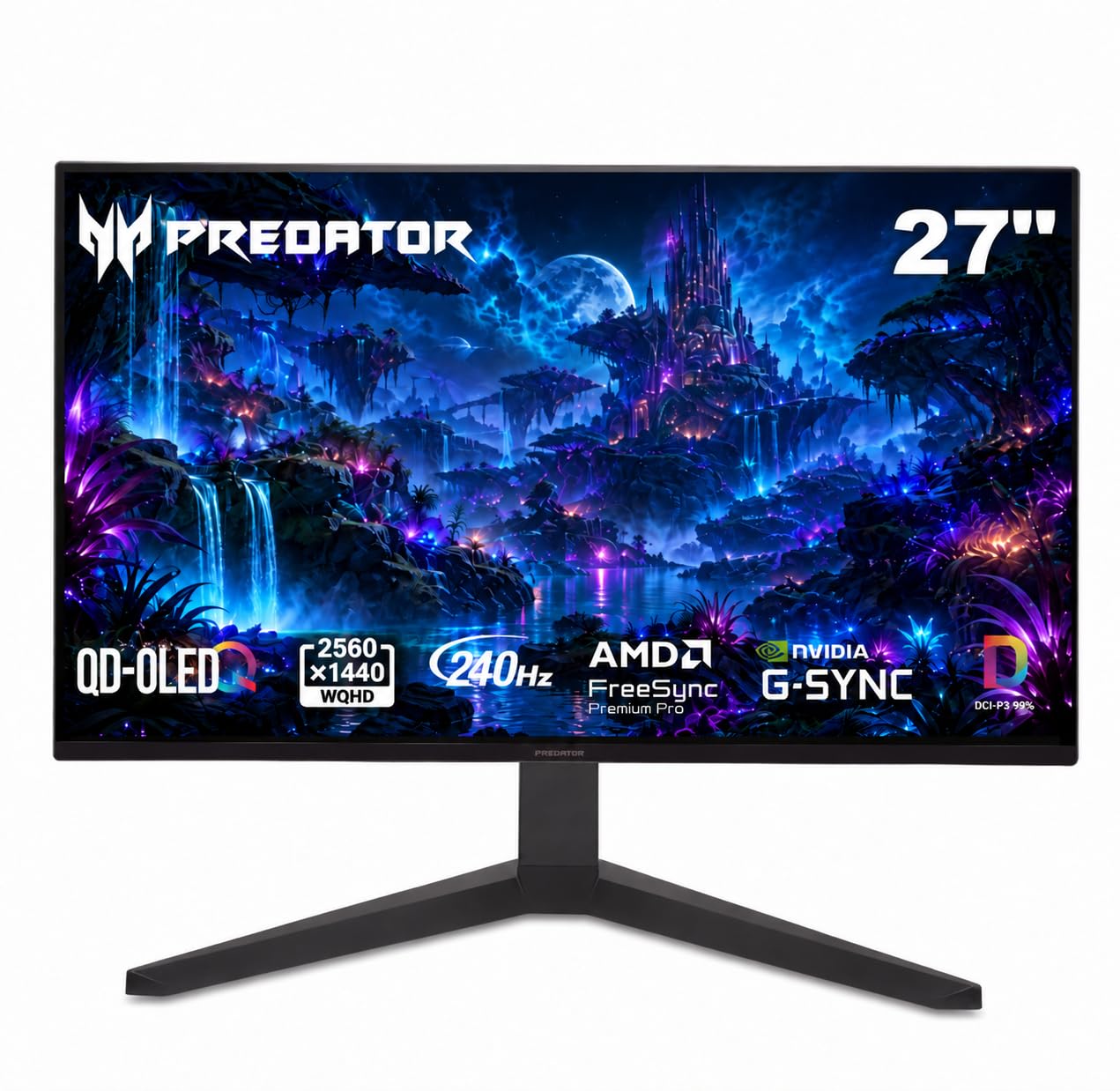 Amazon.com: Acer Predator 26.5in QHD 2560x1440 QD-OLED 240Hz