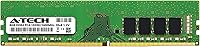 Vista 2 de A-Tech 8GB DDR4 2400MHz DIMM PC4-19200 UDIMM Non-ECC 2Rx8 1.2V CL17 288-Pin Módulo de actualización de memoria RAM para computadora de escritorio